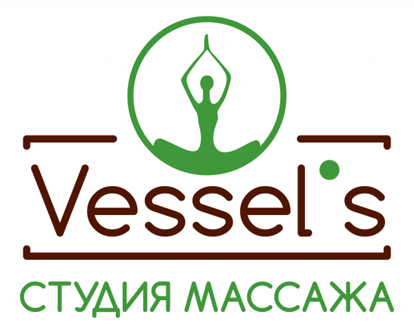 Логотип компании Студия массажа Vessel’s